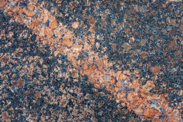 Marble texture with a wide diagonal line in a close-up pattern