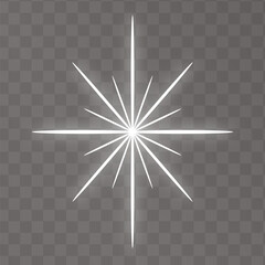 ライト　光　イラスト