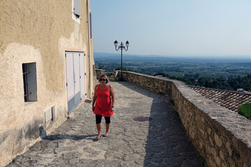 In der Altstadt von Le Barroux, Provence