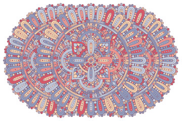 Vector indian Mandala ethnic design