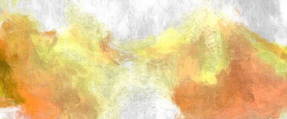 Rough brushstrokes on abstract background. Brush painting. Color strokes of paint. Unique wall art. Modern art on canvas. Colorful contemporary artwork.