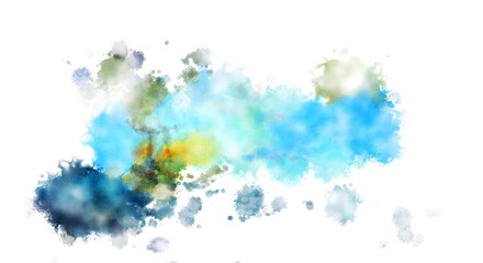 Brushed Painted Abstract Background. Brush stroked painting. Artistic vibrant and colorful wallpaper..