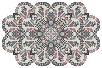 Vector indian Mandala ethnic design