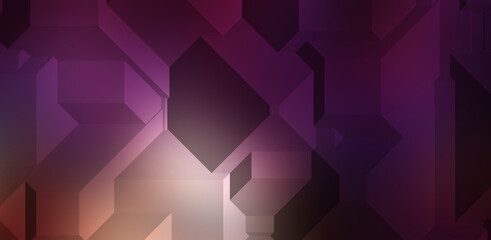 Polygonal background. Colorful wallpaper with geometric design. Digital 3d illustration.