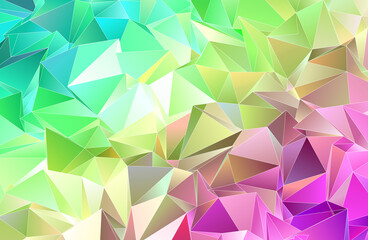 Fototapeta premium Abstract Low-Poly background. triangulated texture. Design 3d. Polygonal geometrical pattern. Triangular modern style