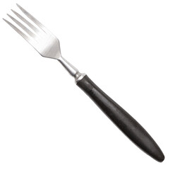 The fork is isolated on a white background.