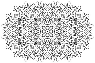 Vector indian Mandala ethnic design