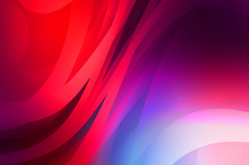 Abstract background with colorful gradient. Vibrant graphic wallpaper with stripes design. Fluid 2D illustration of modern movement.