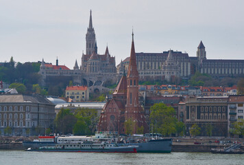 Obraz premium Street views of Budapest, Hungary