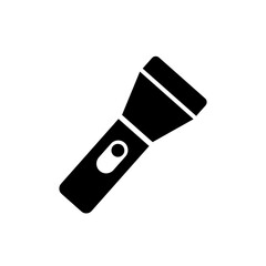 Flashlight flat icon