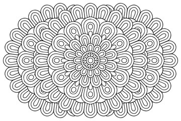 Vector indian Mandala ethnic design