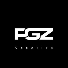 PGZ Letter Initial Logo Design Template Vector Illustration