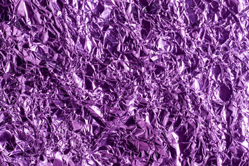 Abstract background made of purple colored aluminum