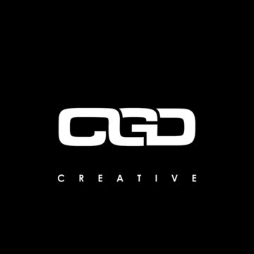 CGD Letter Initial Logo Design Template Vector Illustration