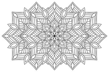 Vector indian Mandala ethnic design