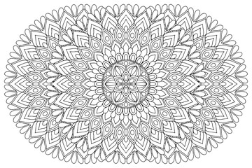 Vector indian Mandala ethnic design