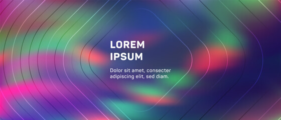 Abstract banner digital backdrop vector design.