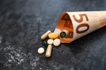 Money high price medication pills health covid-19