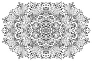 Vector indian Mandala ethnic design