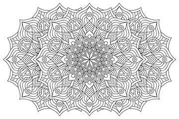 Vector indian Mandala ethnic design