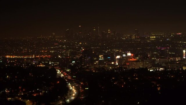 Los Angeles view from far away