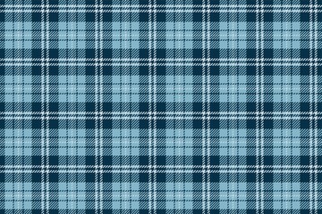 dark and light marine blue checkered gingham seamless fabric texture with white threads for plaid, tablecloths, shirts, tartan, clothes, dresses, bedding, blankets