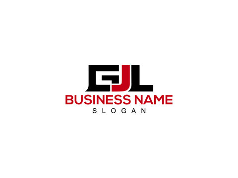 GJL Logo Letter Vector Icon Design For Brand