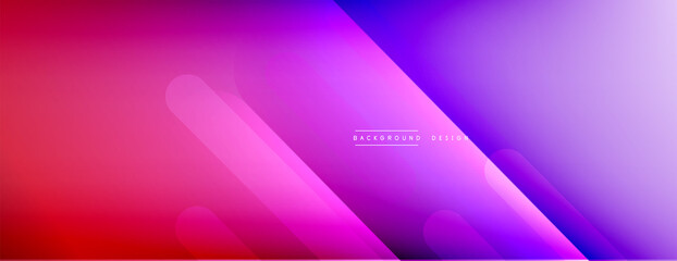 Dynamic lines abstract background. 3D shadow effects and fluid gradients. Modern overlapping forms