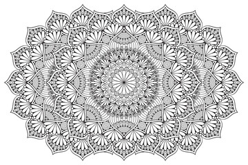 Vector indian Mandala ethnic design
