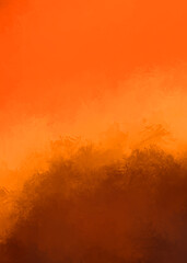 Brushed Painted Abstract Background. Brush stroked painting. Artistic vibrant and colorful wallpaper.