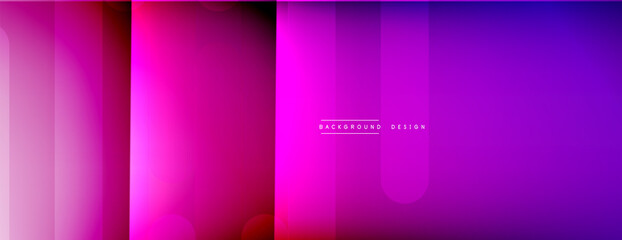 Dynamic lines abstract background. 3D shadow effects and fluid gradients. Modern overlapping forms