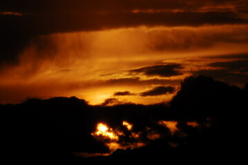 Tramonto nell'Arcipelago di La Maddalena, Sardegna