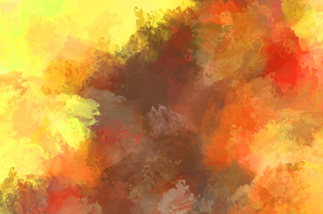 Fototapeta premium Artistic abstract background. Texture painted wallpaper. Creative illustration with strokes of paint. Brush pattern painting.