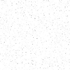 Fototapeta na wymiar Black little stains seamless pattern. Scattered specks on white background. Grunge surface vector texture seamless pattern.