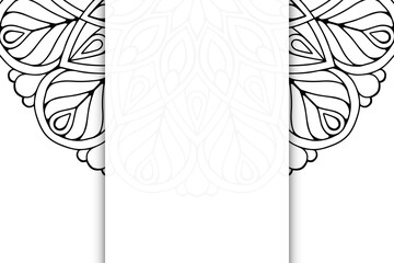 Vector islamic background with mandala