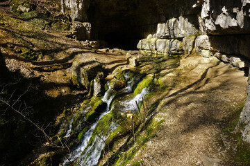 Falkensteiner Höhle mit Elsachquelle, Schwäbische Alb