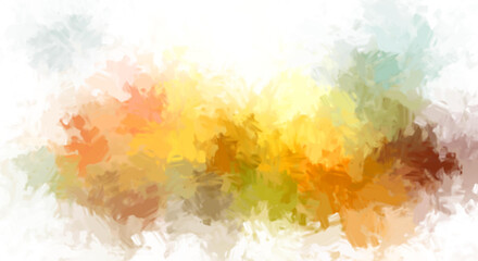 Obraz premium Brushed Painted Abstract Background. Brush stroked painting. Artistic vibrant and colorful wallpaper..