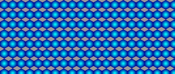 blue hexagon geometric pattern background