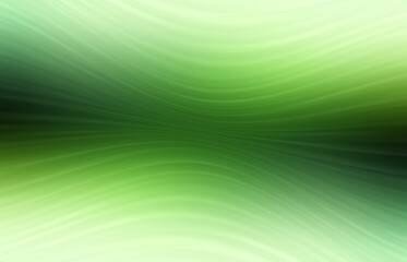 Abstract streaks on green blur background. Motion stripes curve texture.