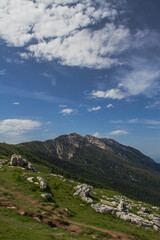 Fototapeta na wymiar landscape with lake Bled