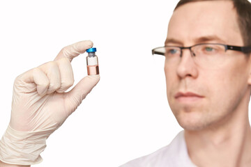Doctor hand holf medicine vaccine. Anti virus health treatment. Medical nurse surgical. Pharmacy...