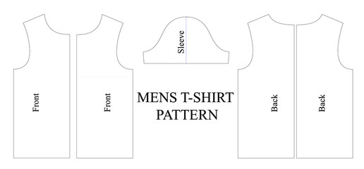 Men's T-shirt Pattern