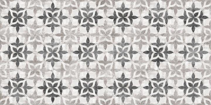 cement texture and damask pattern ancient background