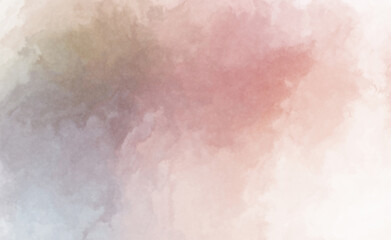 Watercolor painted background. Abstract Illustration wallpaper. Brush stroked painting. 2D Illustration.