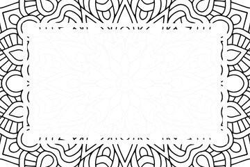 Vector islamic background with mandala