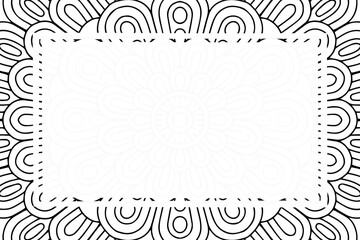 Vector islamic background with mandala