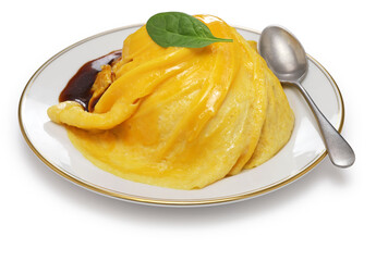 tornado omelette over fried rice