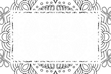 Vector islamic background with mandala