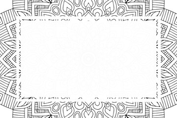 Vector islamic background with mandala