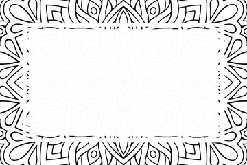 Vector islamic background with mandala